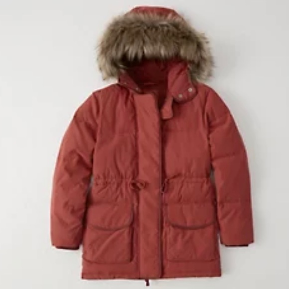 Abercrombie and Fitch Faux fur holder puffer - Picture 4 of 4